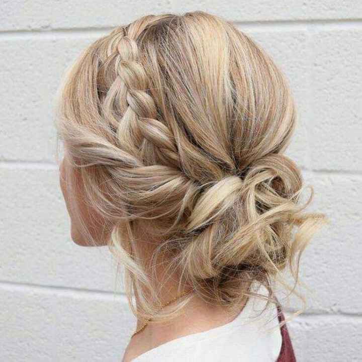 Peinados low bun - 1