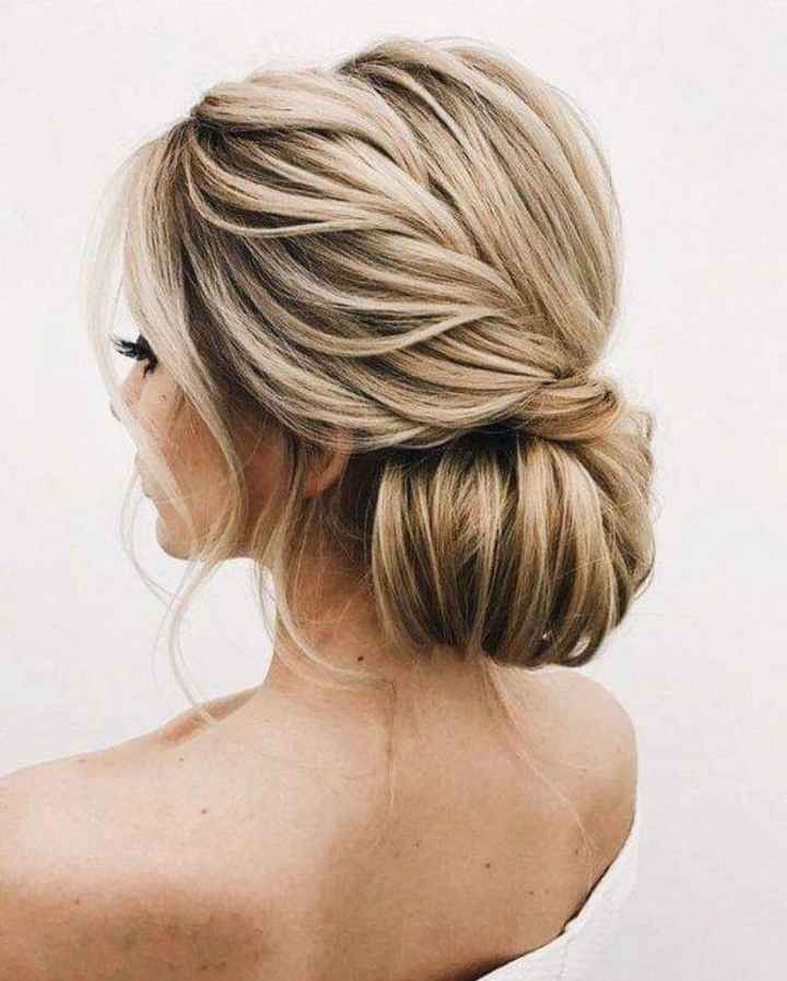 Peinados low bun - 5