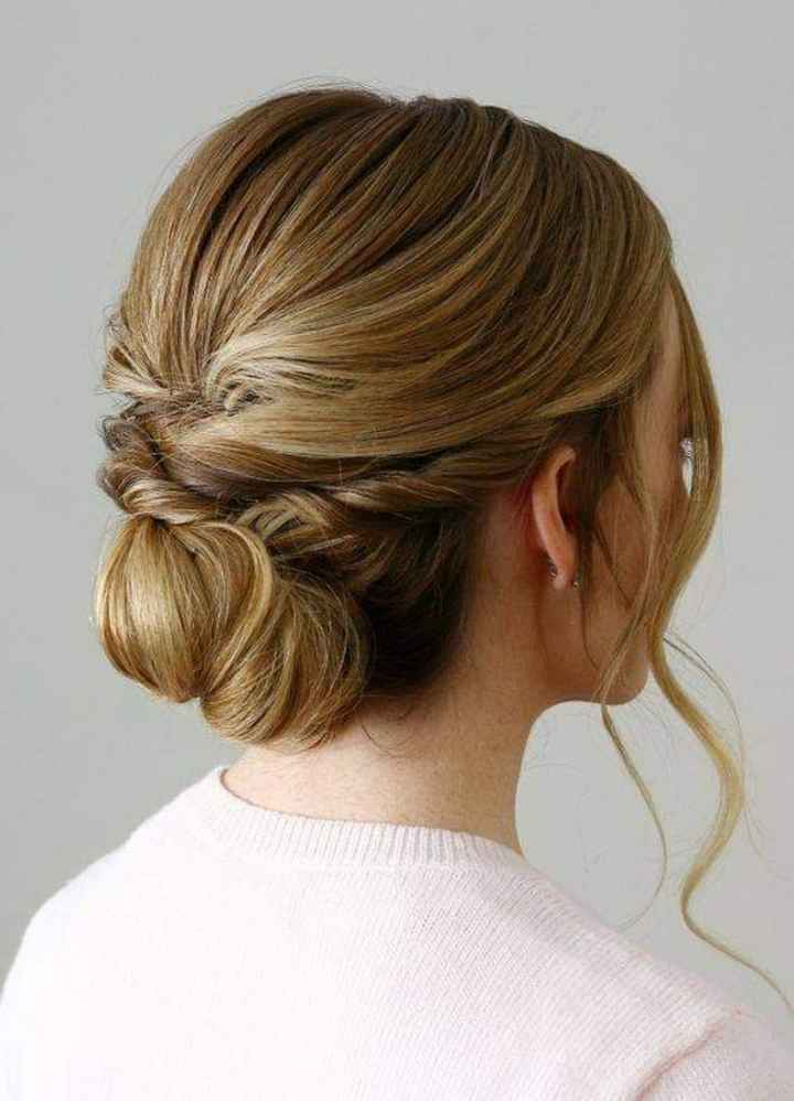 Peinados low bun - 8