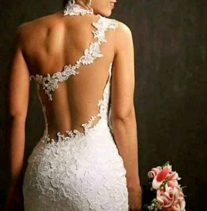 Vestidos con bellas espaldas - 3