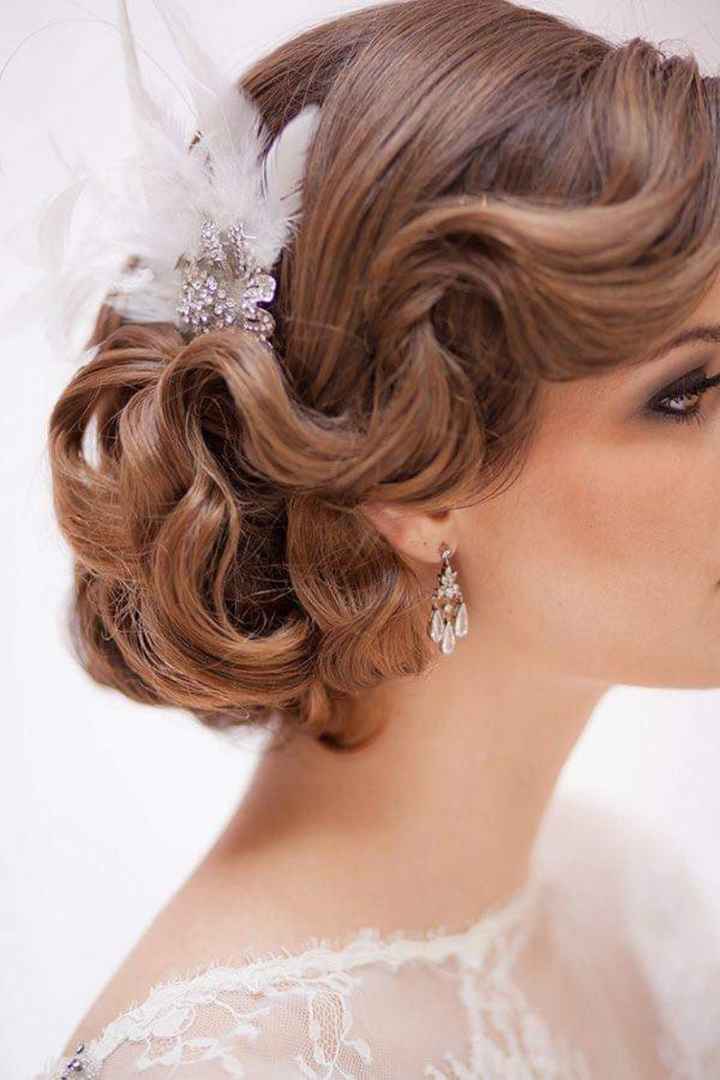 Novias con cabello corto - 1