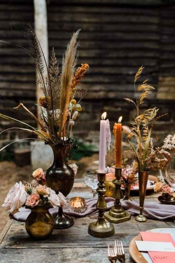 Velas de colores en tus mesas - 2