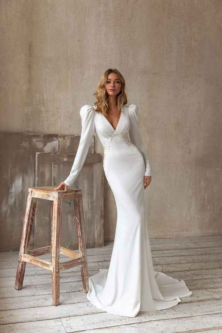 Vestidos con siluetas rectas - 1