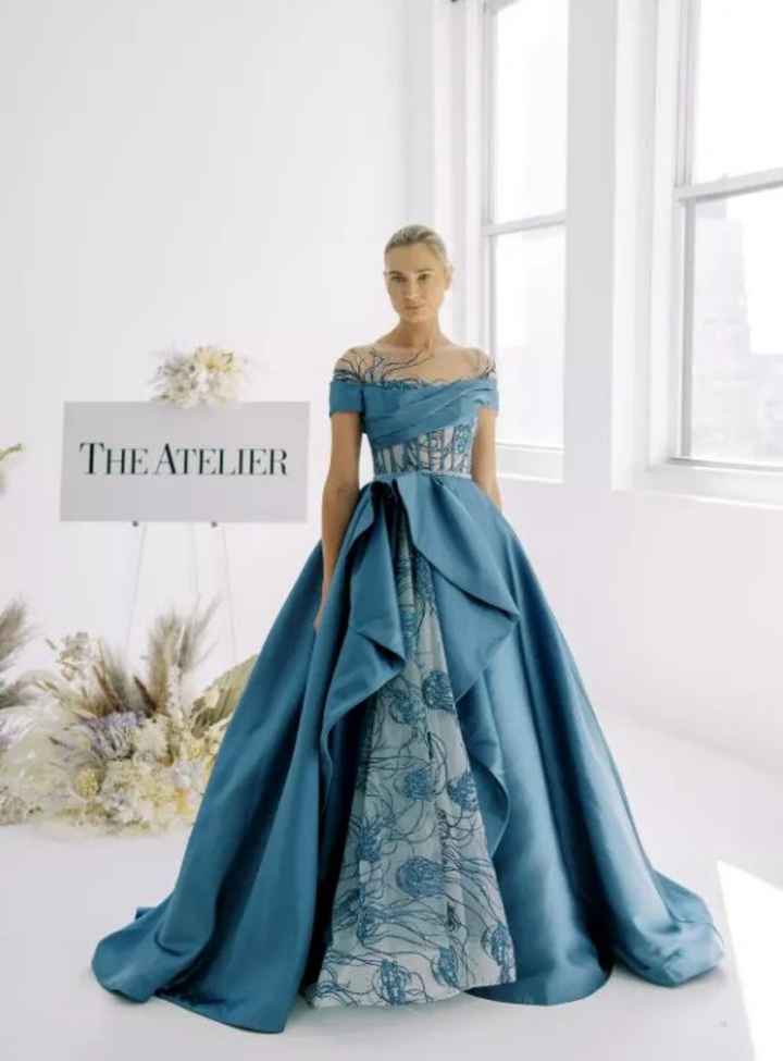 Tendencia 2023: vestidos de novia en azul - 1
