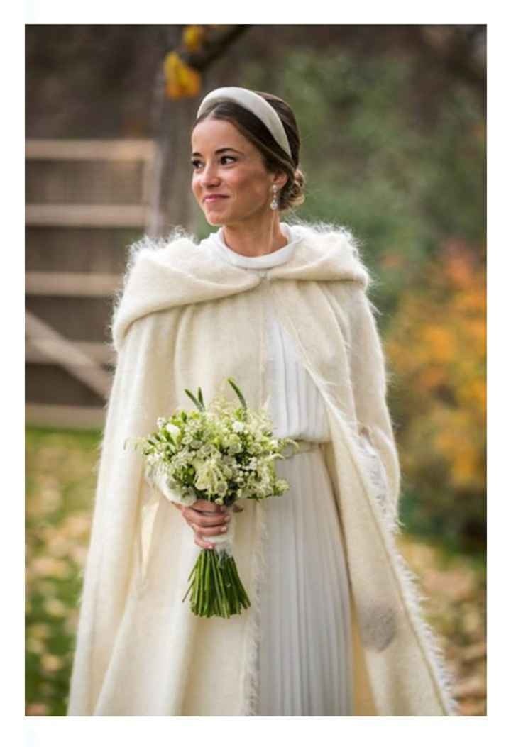 Abrigo,el mejor complemento en una boda invernal ❄️❄️❄️ - 15