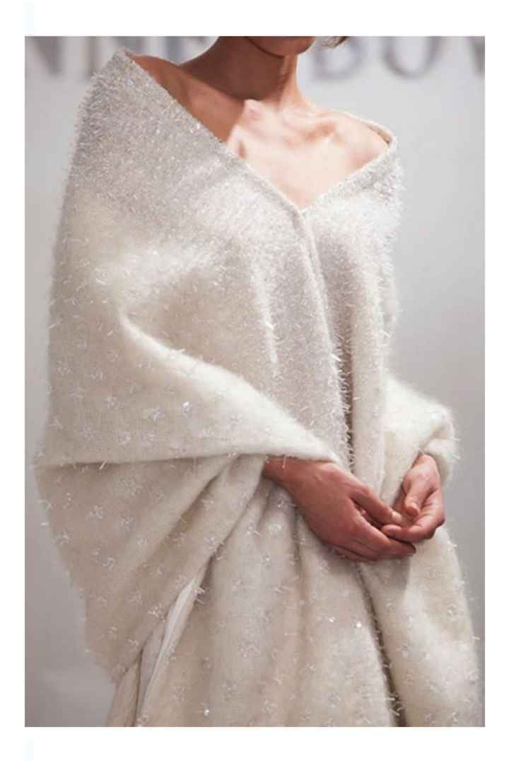 Abrigo,el mejor complemento en una boda invernal ❄️❄️❄️ - 26
