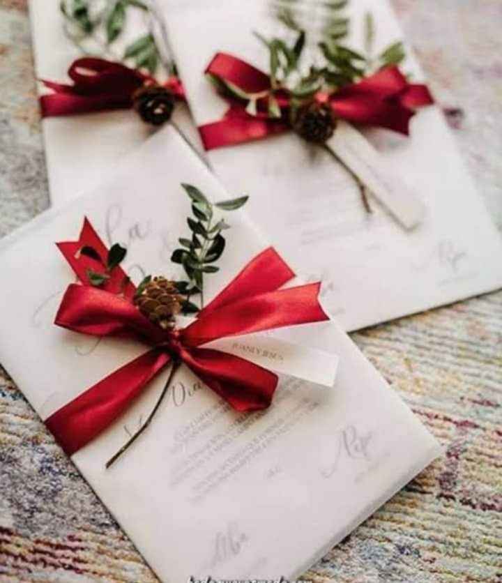 Boda con temática navideña 🌲❄️ - 2