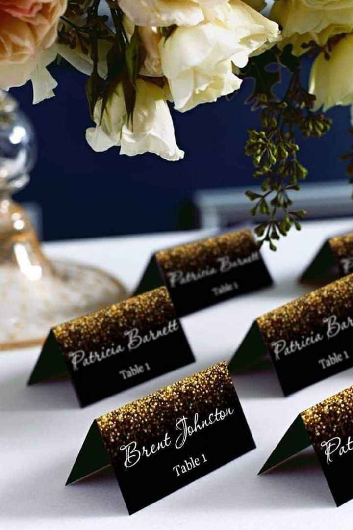 Invierno:boda en negro y dorado ✨🖤 - 14