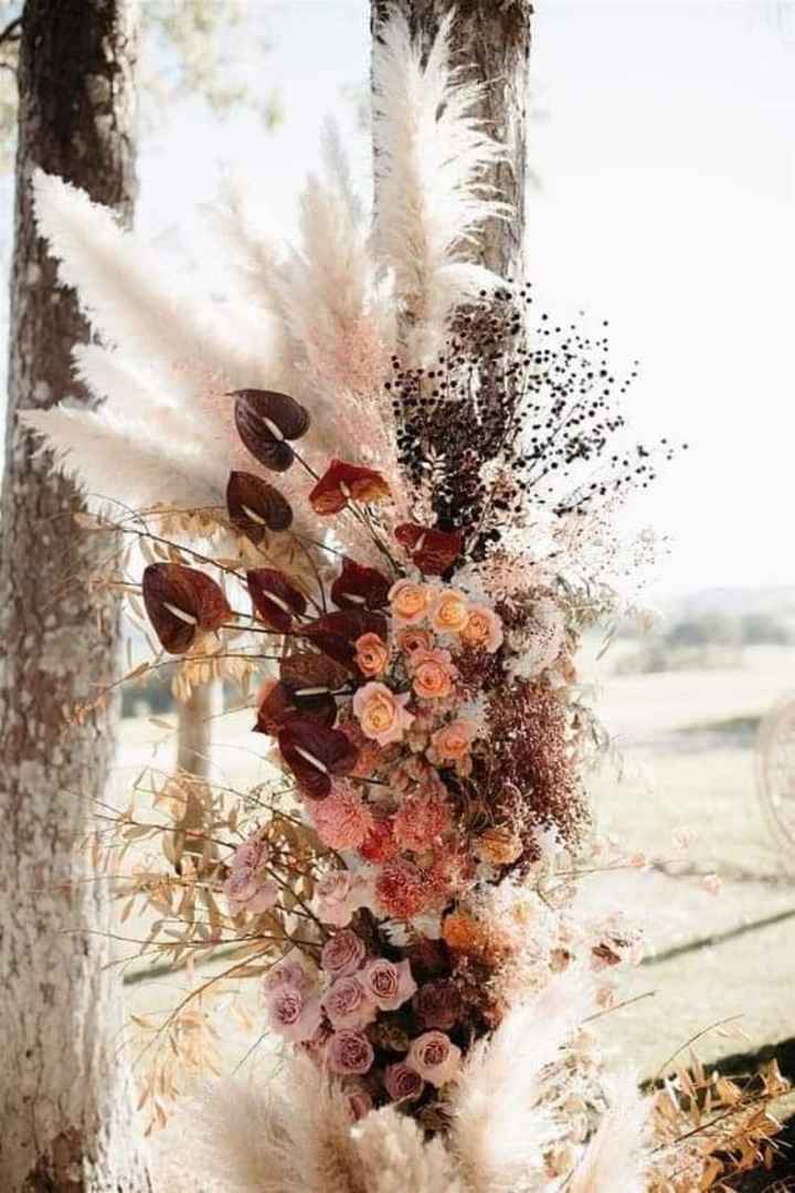 Otoño: anturios en tu boda - 4