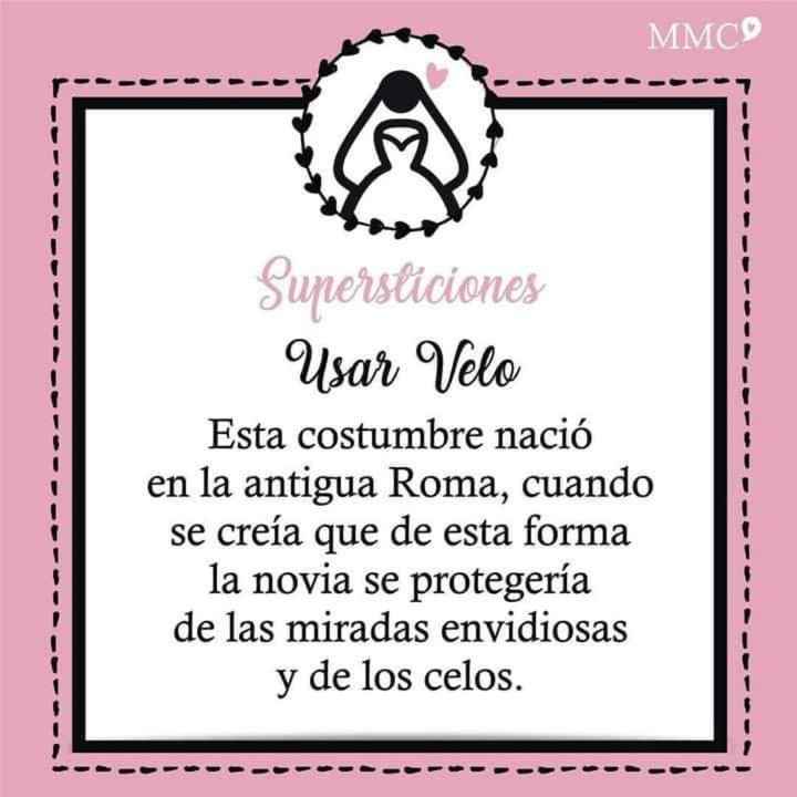 ¿Lo sabías?:usar velo - 1