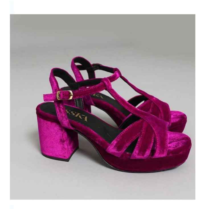 Zapatos en color Viva Magenta - 8
