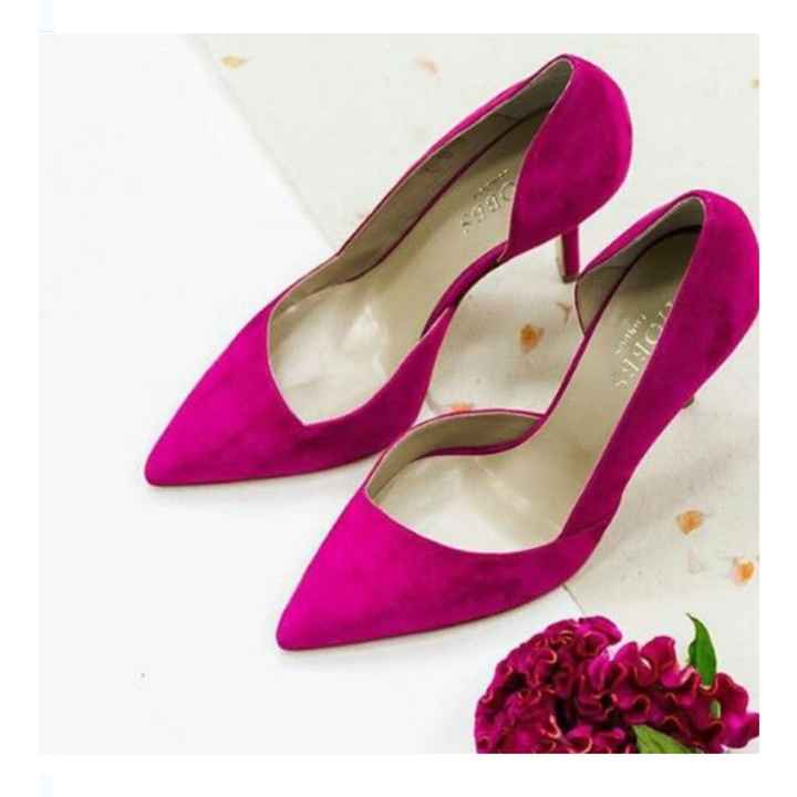 Zapatos en color Viva Magenta - 17