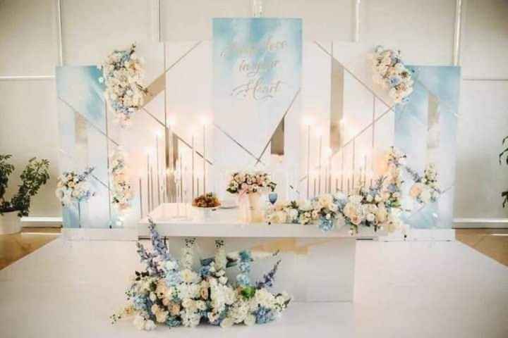 Tu boda en color azul cielo - 9