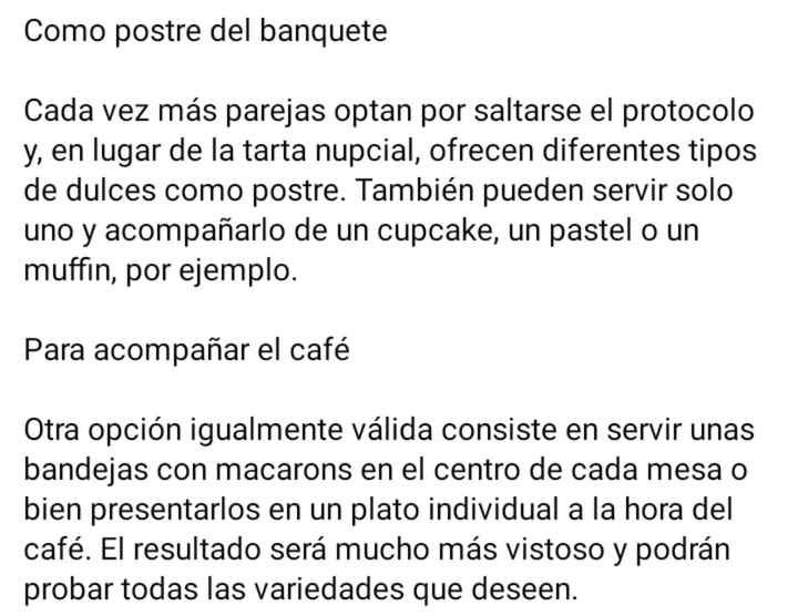 Macarrones en tu boda - 2