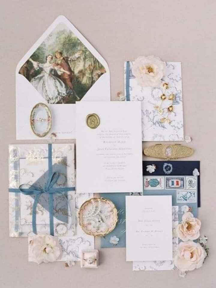 Invitaciones:sobres con interiores decorados - 4
