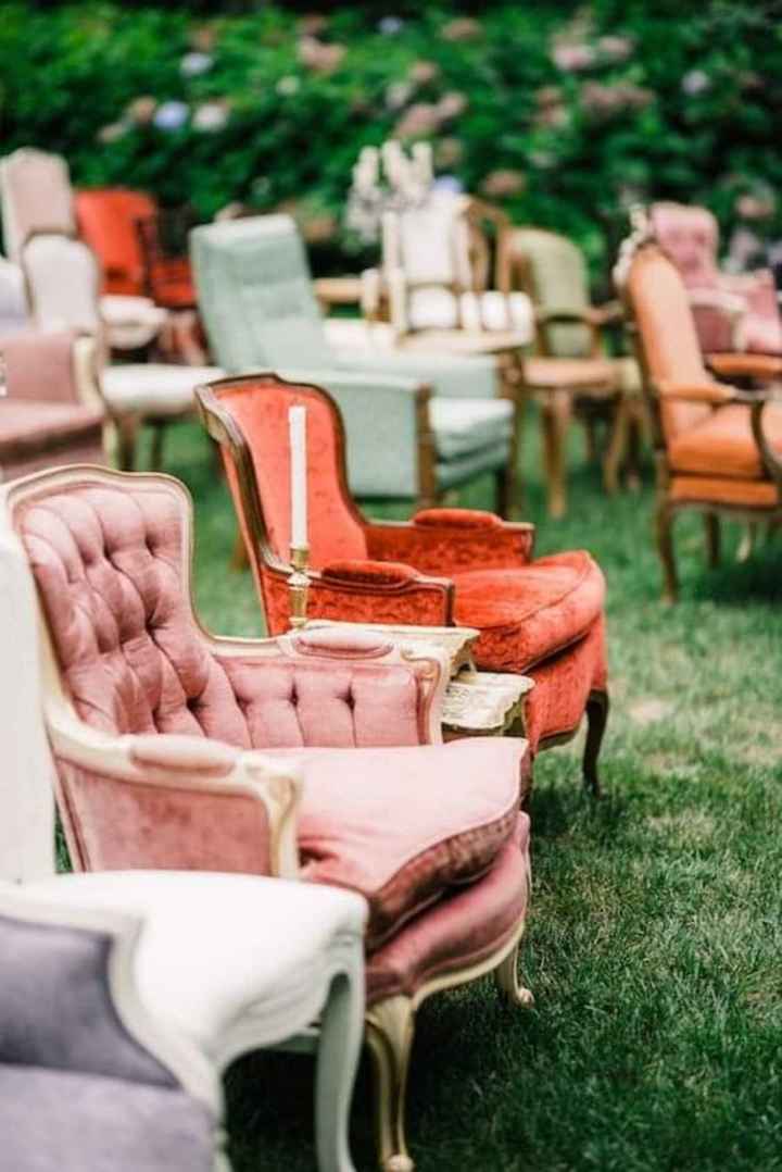 En tu boda,sillas con estilos diferentes - 4