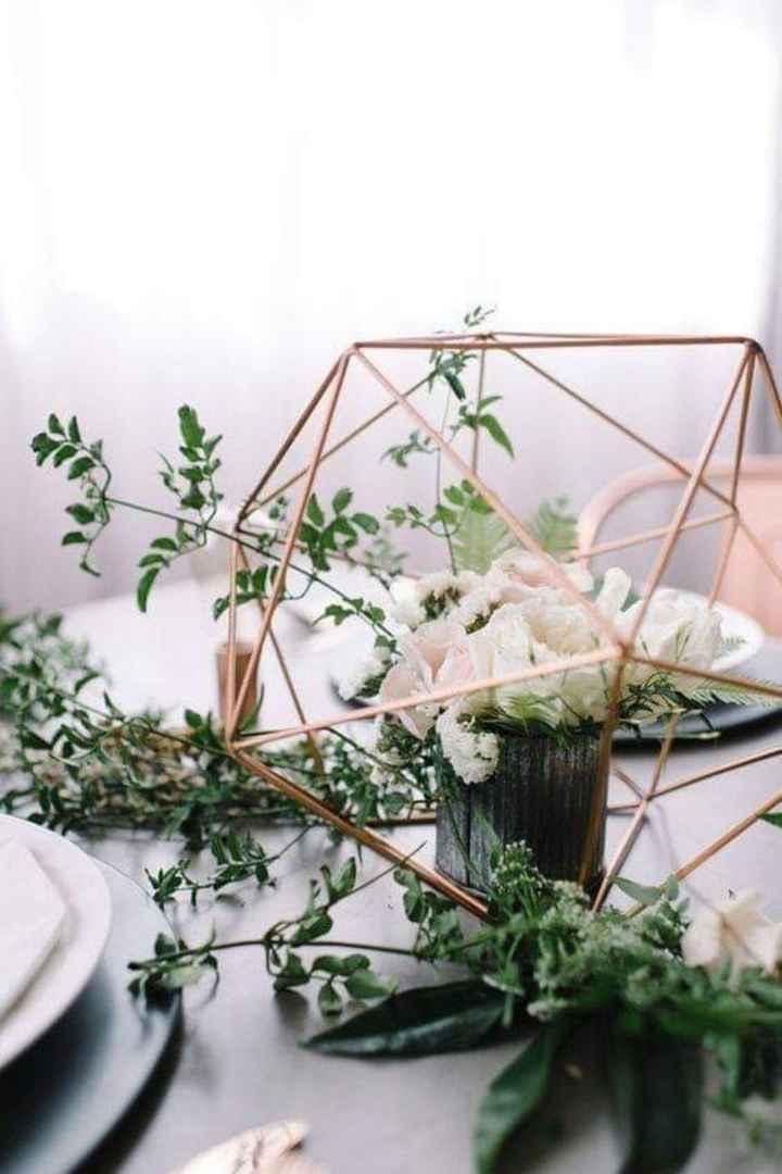 En tu boda: decoraciones geométricas - 1