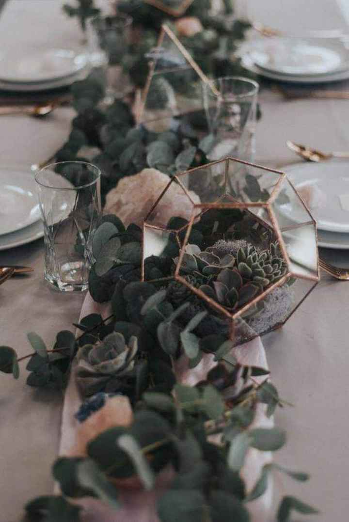 En tu boda: decoraciones geométricas - 7
