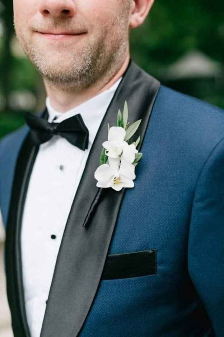 Un boutonniere romántico y moderno - 3