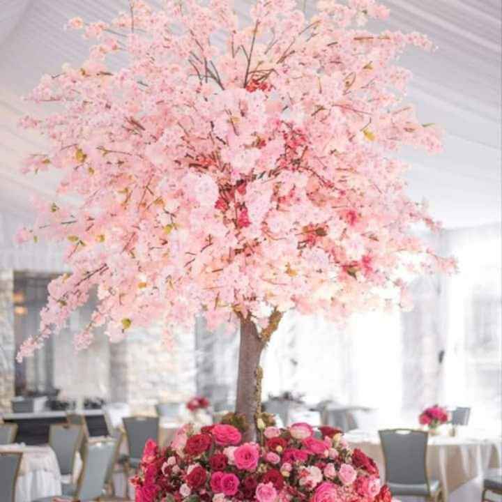 Decoración con flor de cerezo - 4