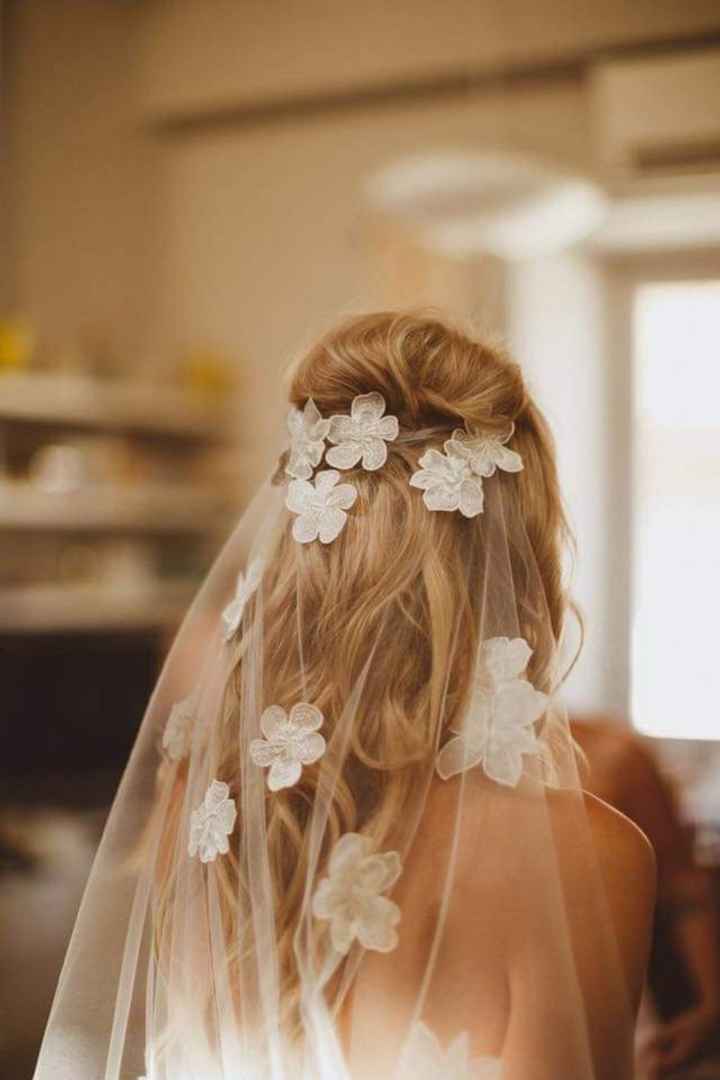 Velo lleno de flores🌺🌹🌸🌼 - 5