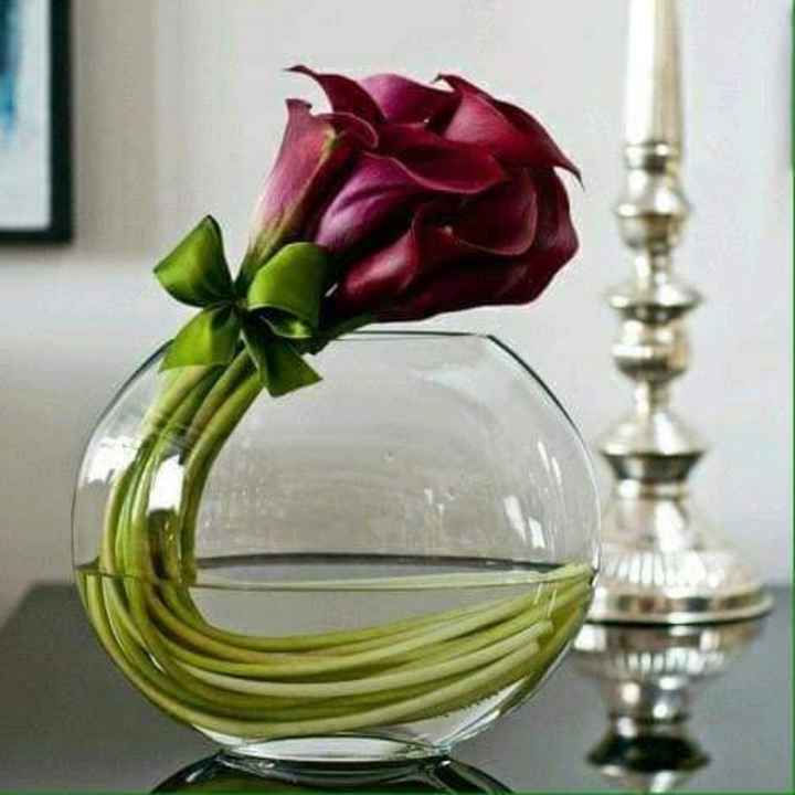 Hermosos centros de mesa con flores - 1