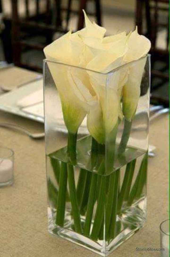 Hermosos centros de mesa con flores - 3