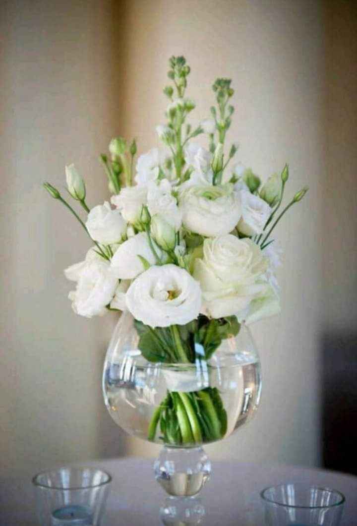 Hermosos centros de mesa con flores - 9