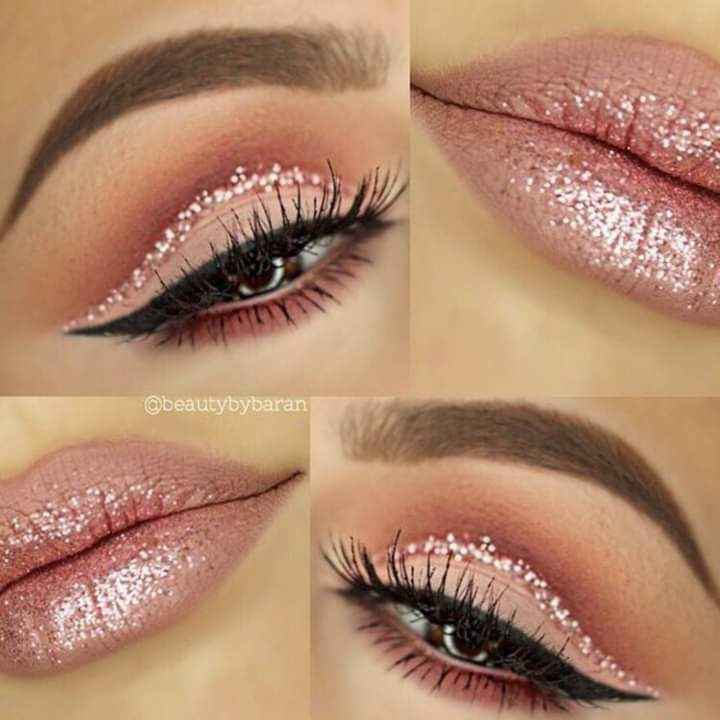Maquillaje con brillo - 5
