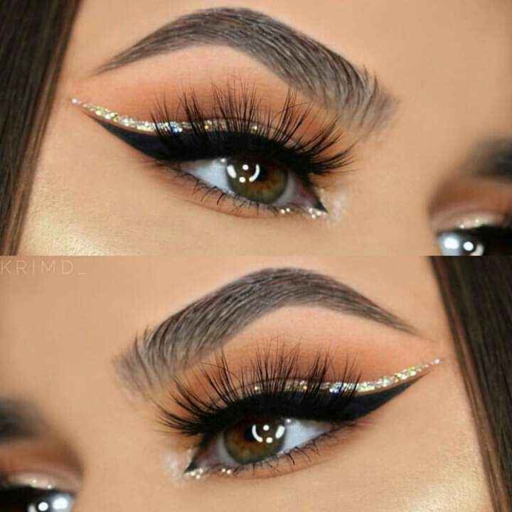Maquillaje con brillo - 9