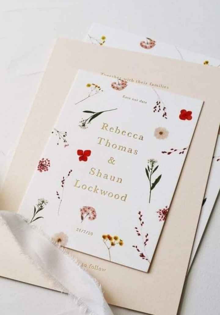 Primavera: invitaciones con tonos vibrantes y flores - 1