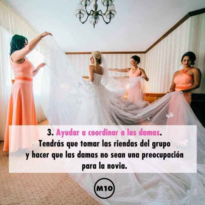 Damas de honor: funciones - 4