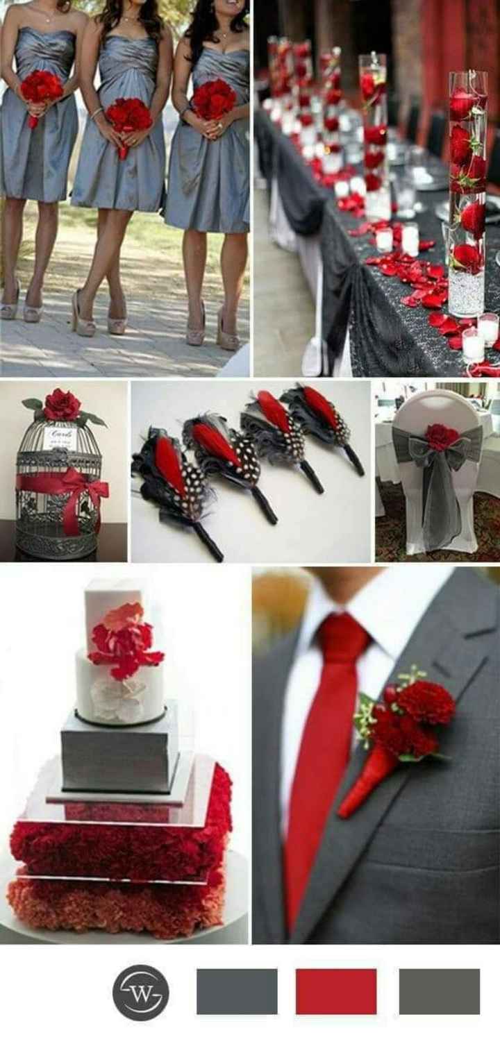 Boda neutral con pocos toques de color - 3