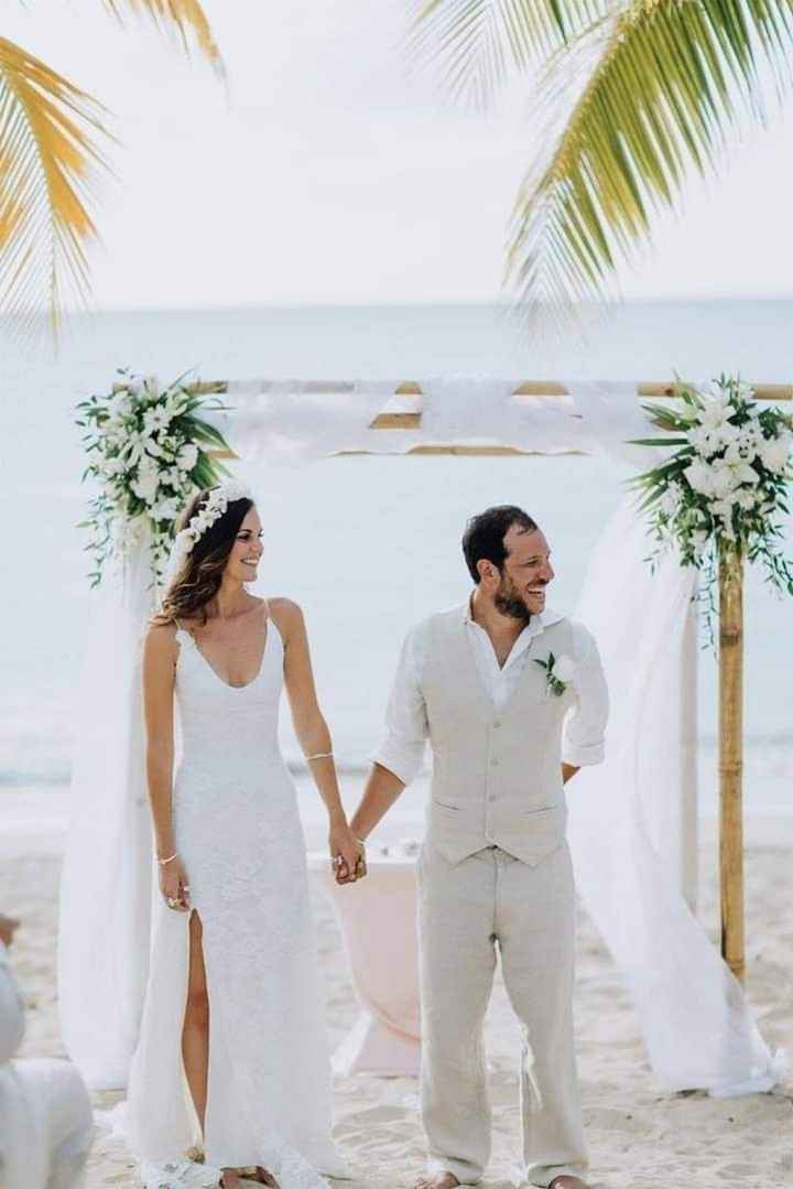 Boda en playa: el novio 🌴 - 3