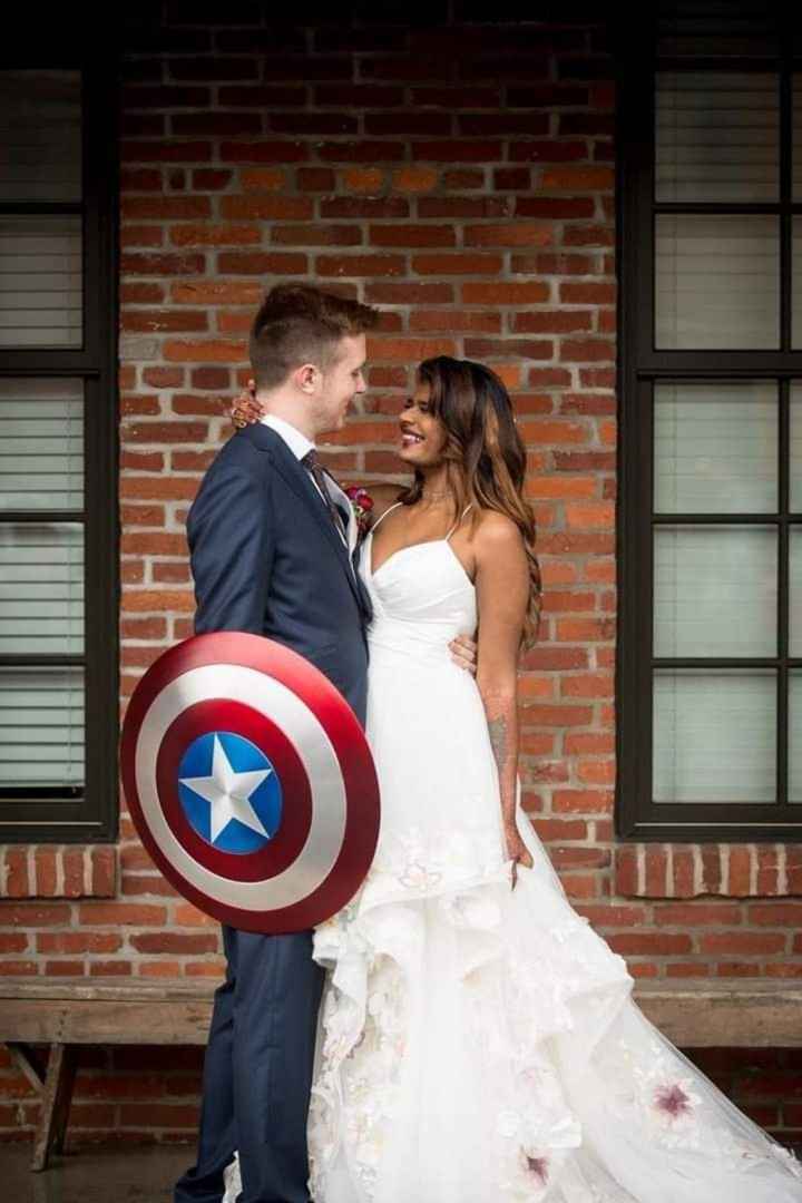 Boda con temática: Capitán América - 1
