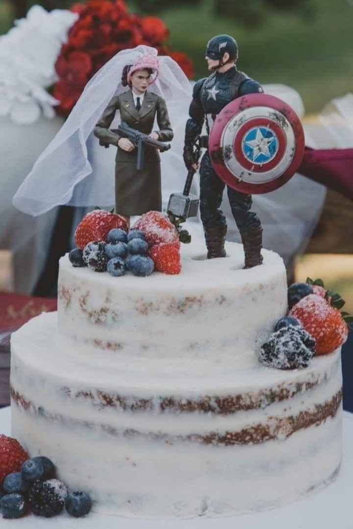 Boda con temática: Capitán América - 2