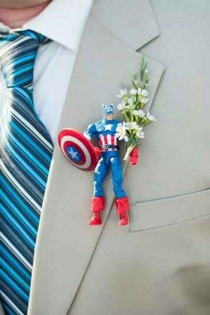 Boda con temática: Capitán América - 8