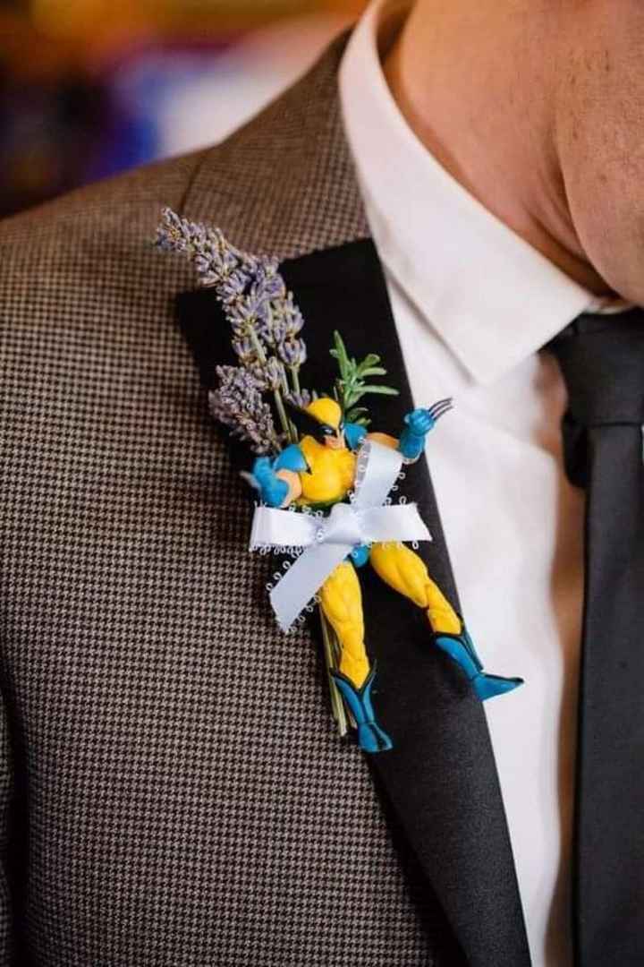 Muñecos de Lego en el boutonniere - 4