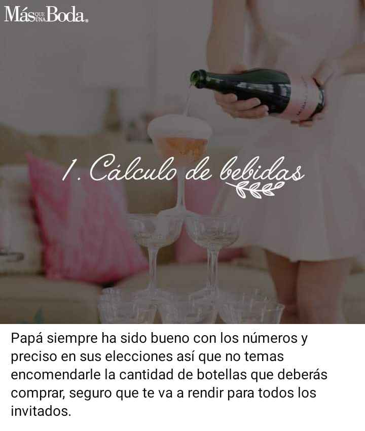 Papá en la planeación de la boda - 2
