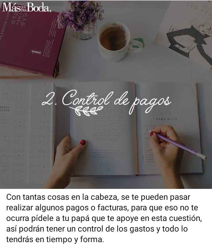 Papá en la planeación de la boda - 3
