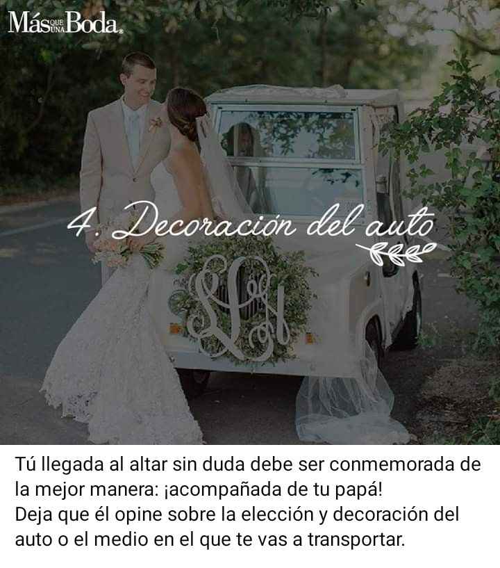 Papá en la planeación de la boda - 5