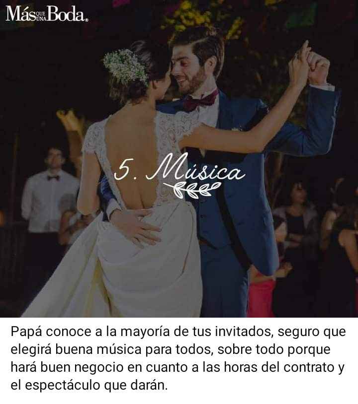 Papá en la planeación de la boda - 6