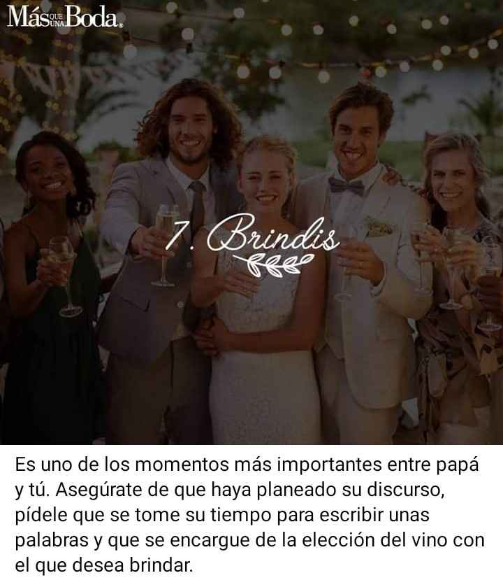 Papá en la planeación de la boda - 8
