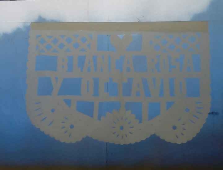 Papel picado en tu boda - 1