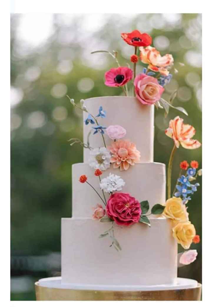 Pasteles con decorados florales 🌸🌺🌹 - 7