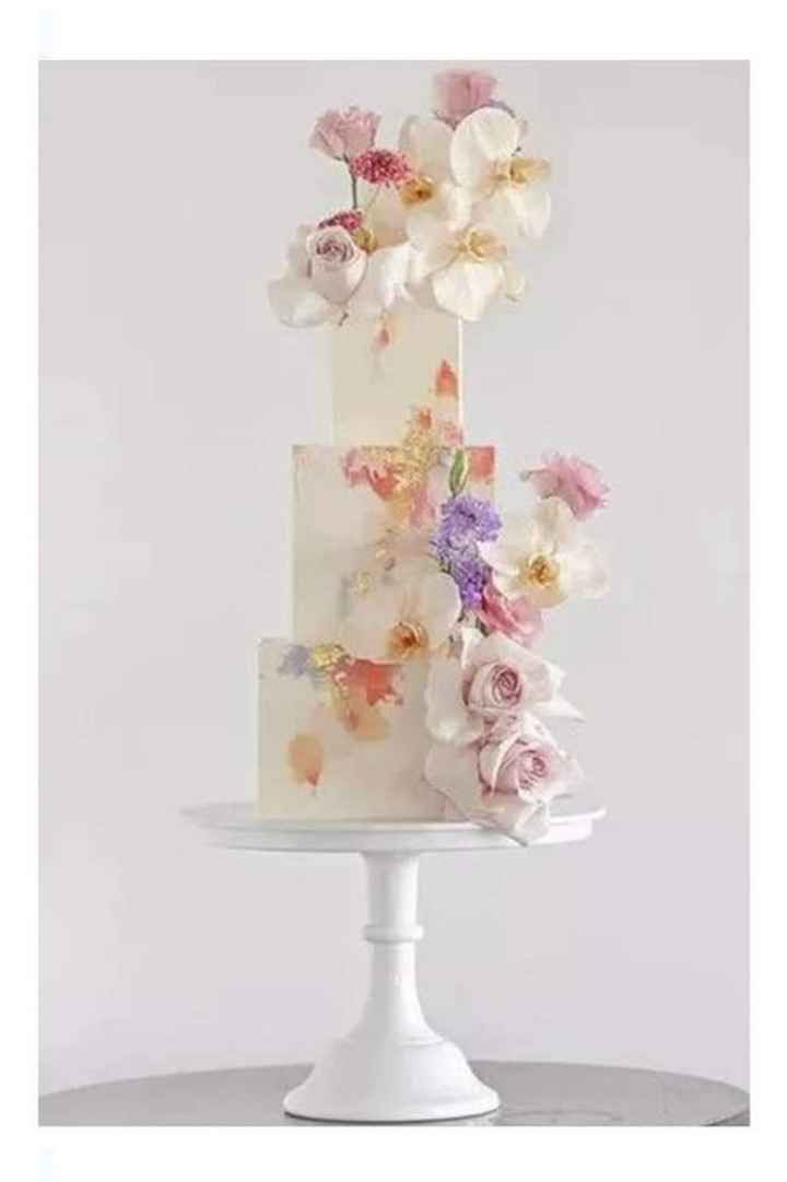 Pasteles con decorados florales 🌸🌺🌹 - 9