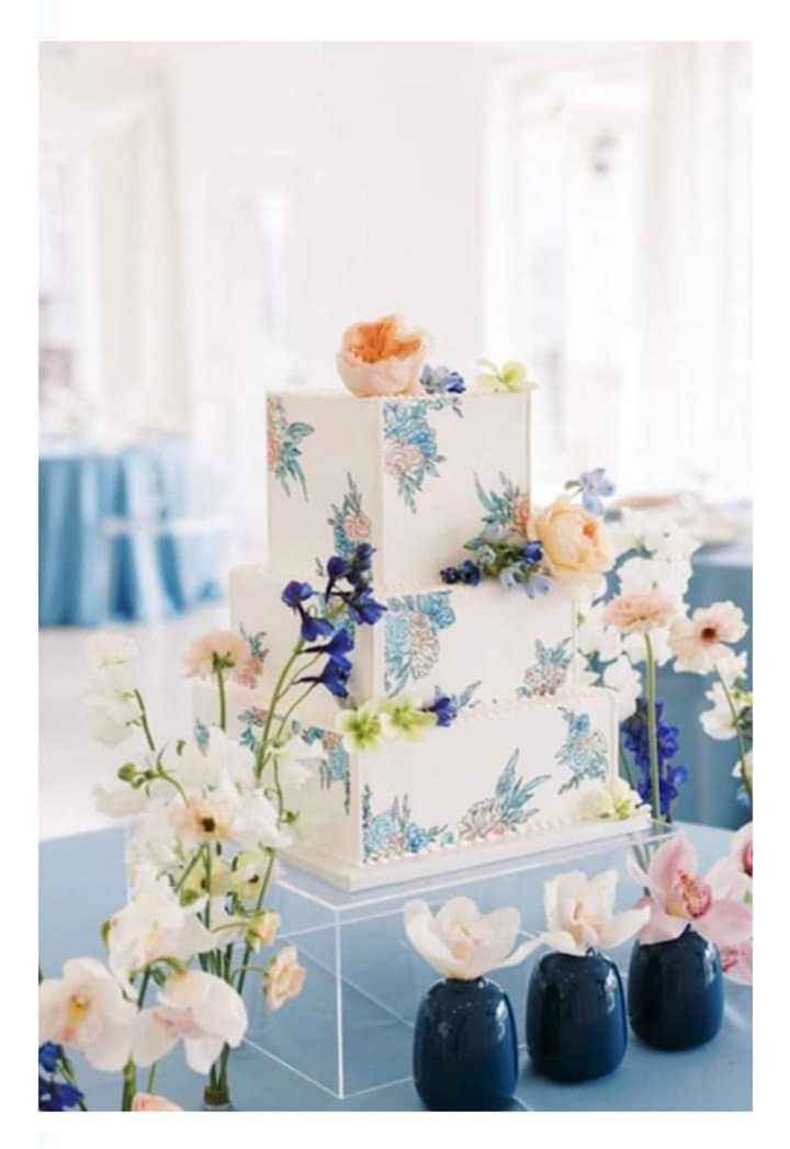 Pasteles con decorados florales 🌸🌺🌹 - 11