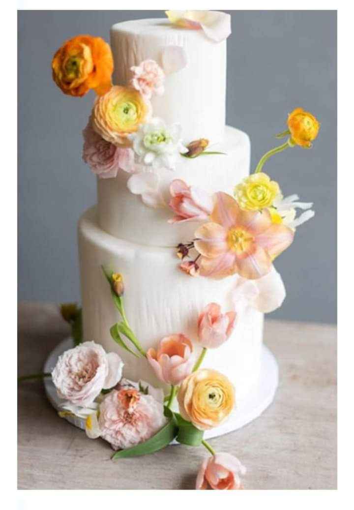 Pasteles con decorados florales 🌸🌺🌹 - 18