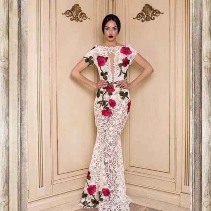 Detalles florales en tu vestido 🌺🌹🌸 - 5