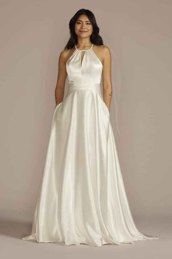Algunos vestidos de la colección David 's Bridal - 4